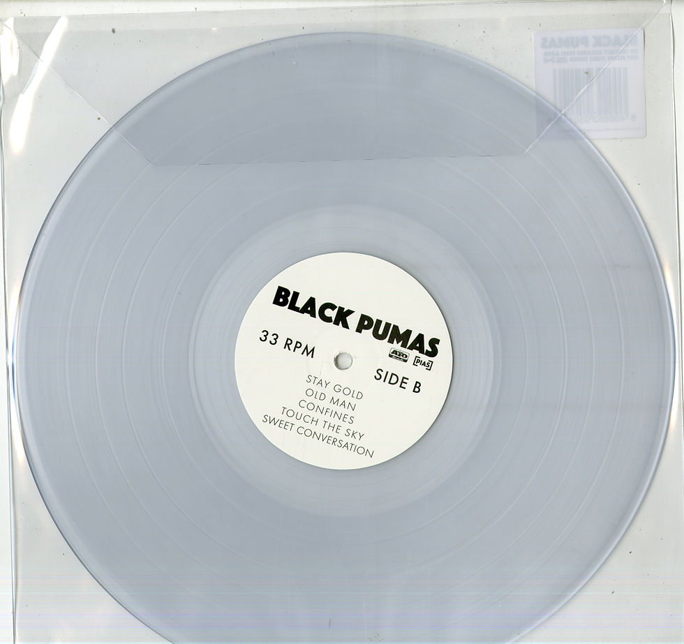 Vinile Black Pumas, lato A
