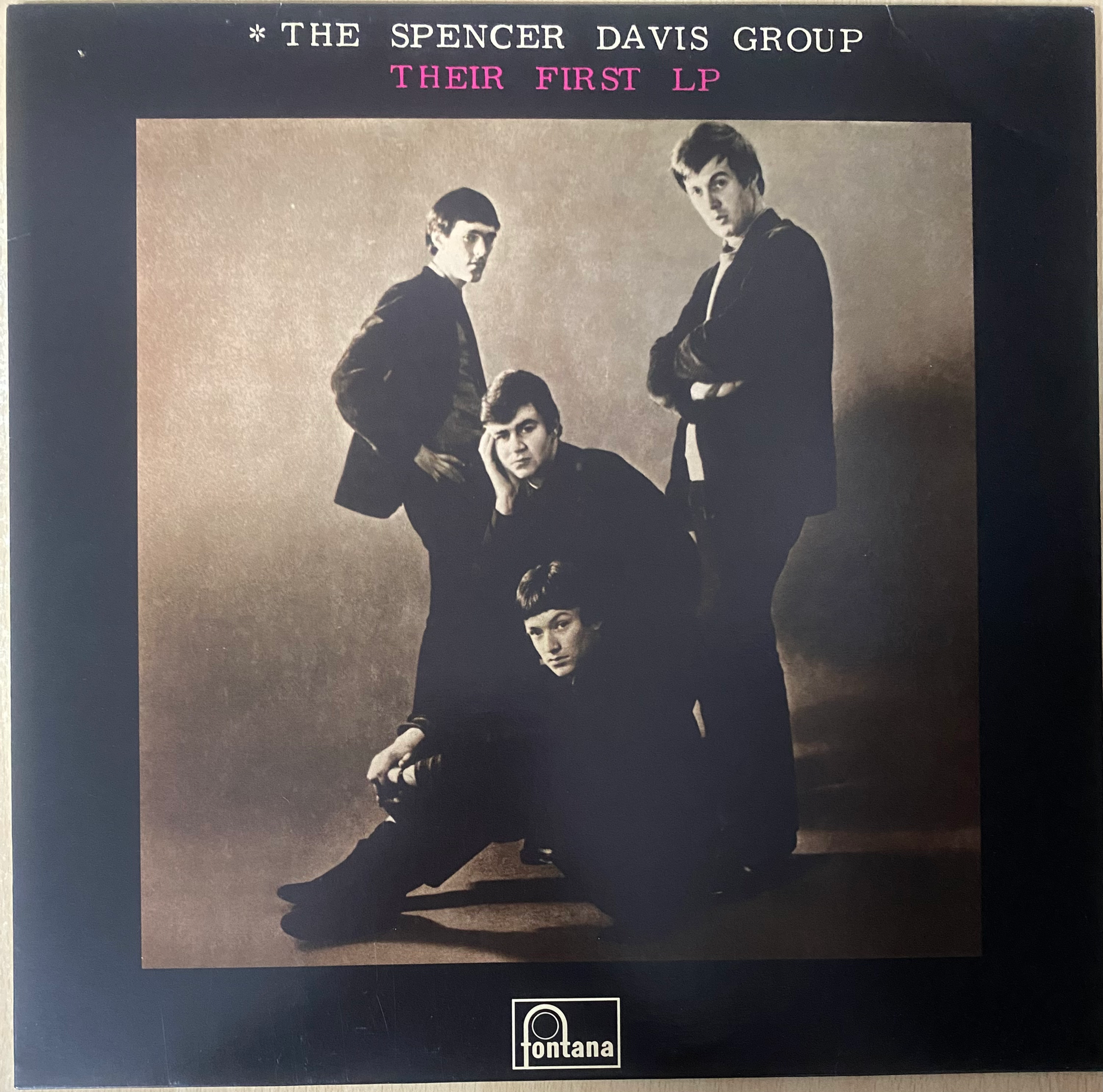 Copertina dell'LP, "The Spencer Davis Group", primo album