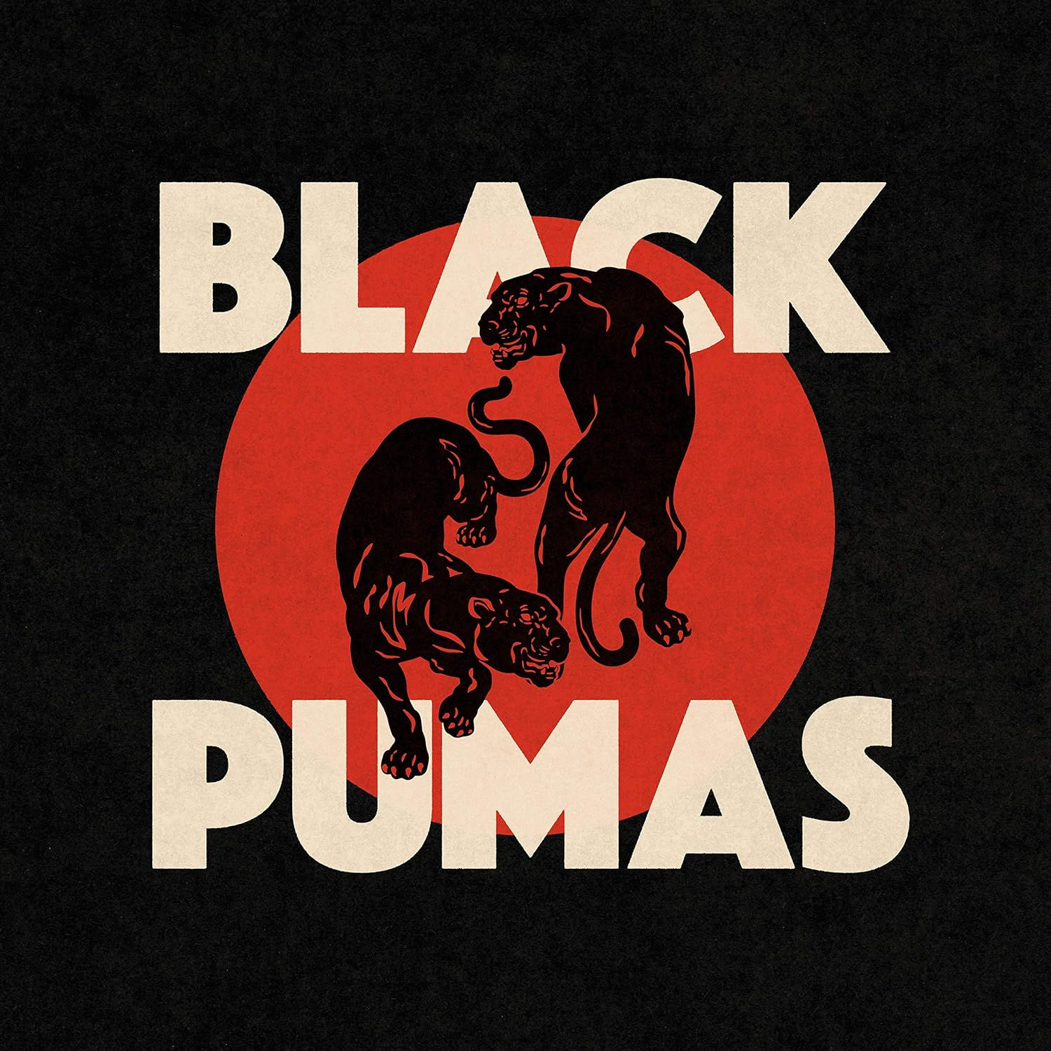 Due pantere nere, logo "Black Pumas"