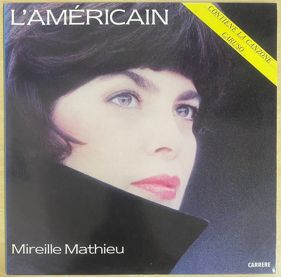 Copertina dell'album L'Américain di Mireille Mathieu