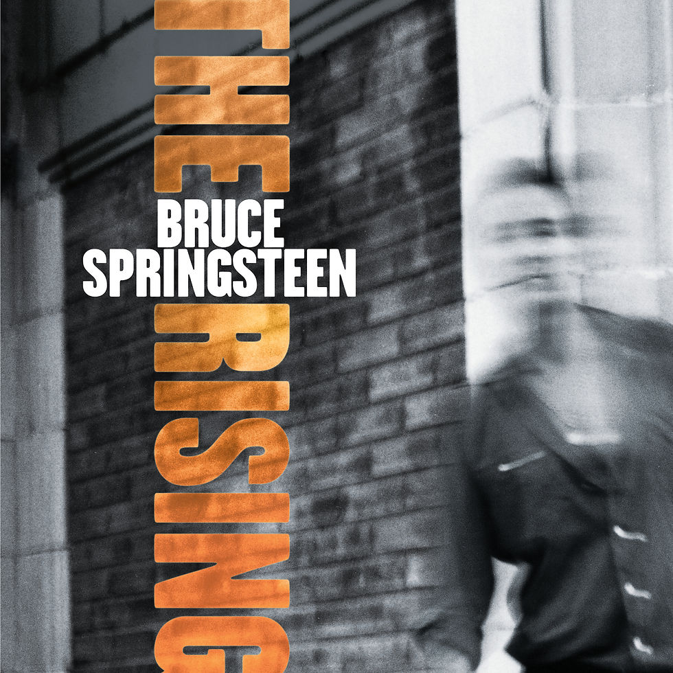 Copertina libro 'The Rising', Bruce Springsteen