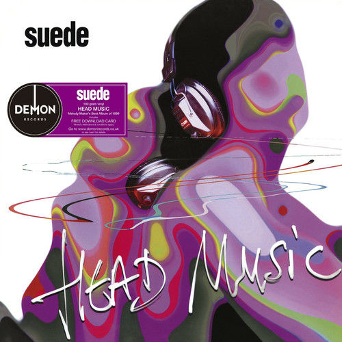 Copertina album Suede, "Head Music", design psichedelico