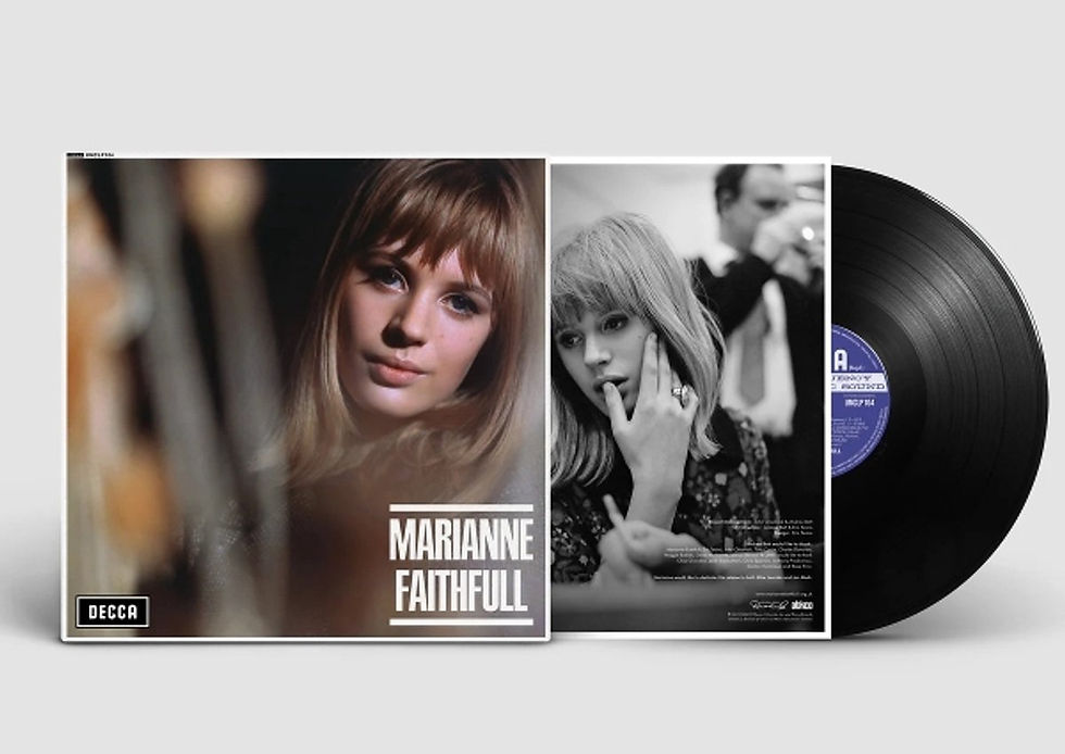 Marianne Faithfull vinile: doppia immagine