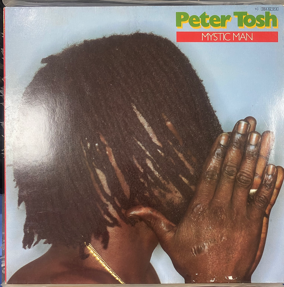 Copertina dell'album "Mystic Man" di Peter Tosh