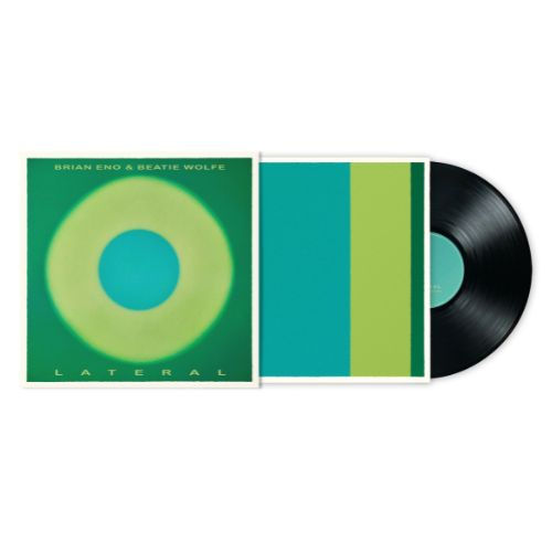 Copertina del vinile Take That-Nobody Else-Lp: design verde acqua e giallo