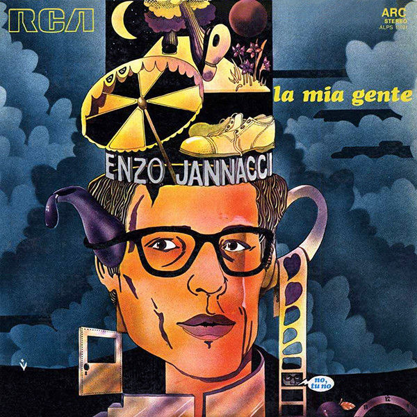 Copertina dell'album "La mia gente" di Enzo Jannacci