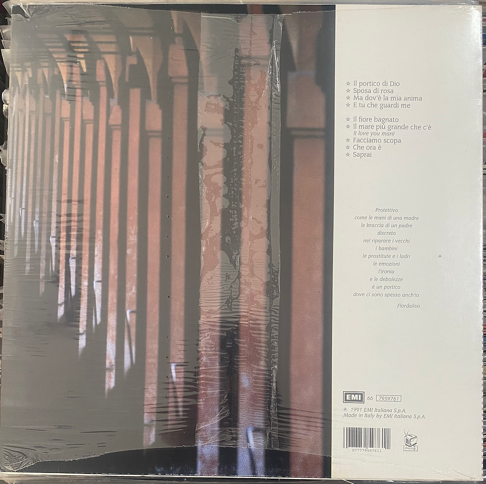 Copertina posteriore, Jonathan Butler, More Than Friends LP