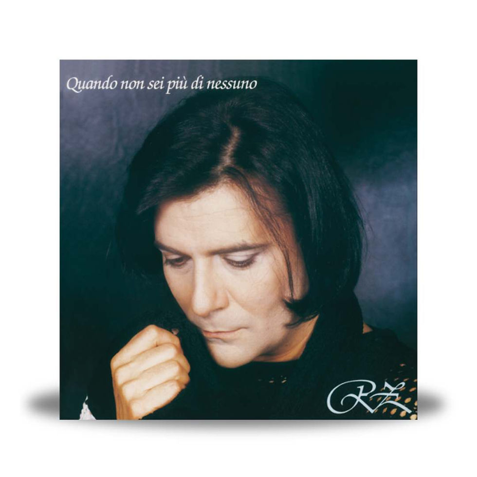 Copertina album Riccardo Cocciante, "Quando l'amore diventa poesia"