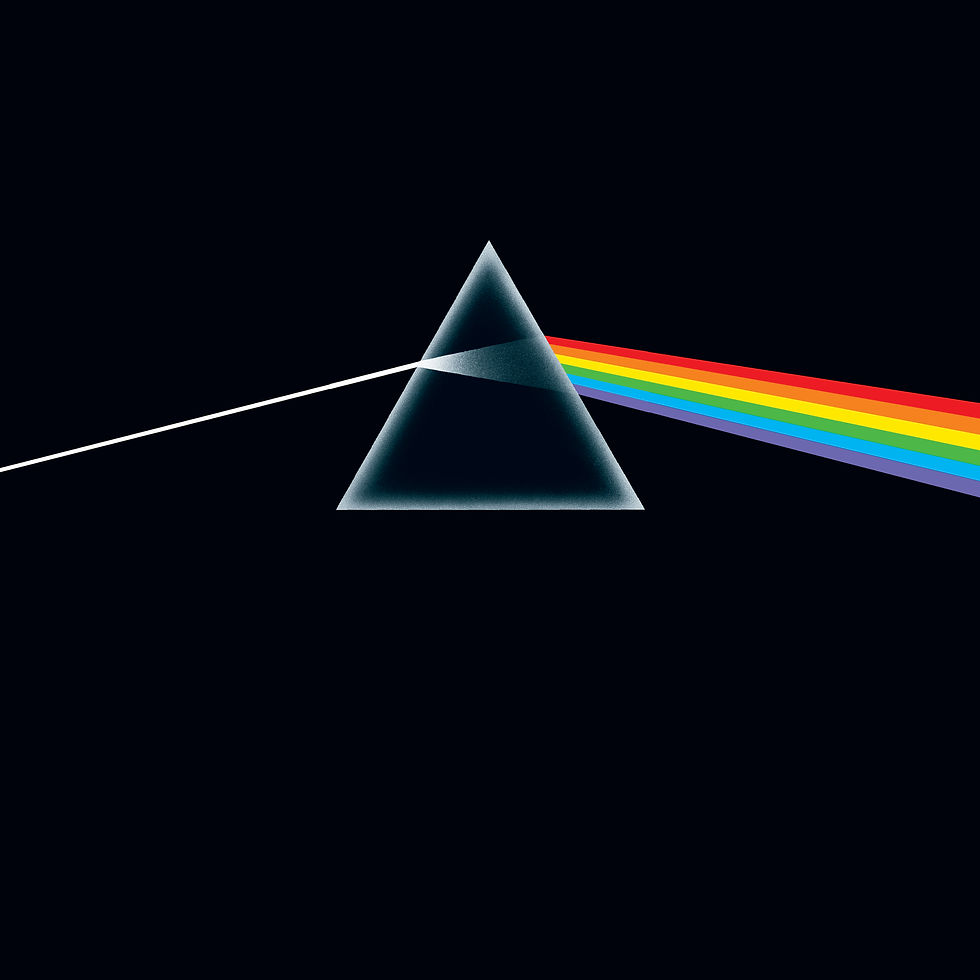 Copertina di "The Dark Side of the Moon" dei Pink Floyd
