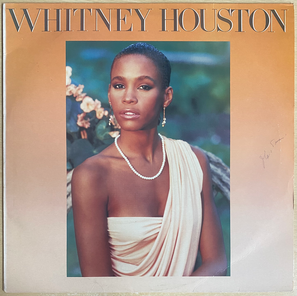 Copertina dell'album di Whitney Houston