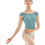 Thumbnail: Flower Lace Bi-Color Leotard 101LS