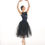 Thumbnail: Tank Boatneck Velvet Flower Leotard Navy 103