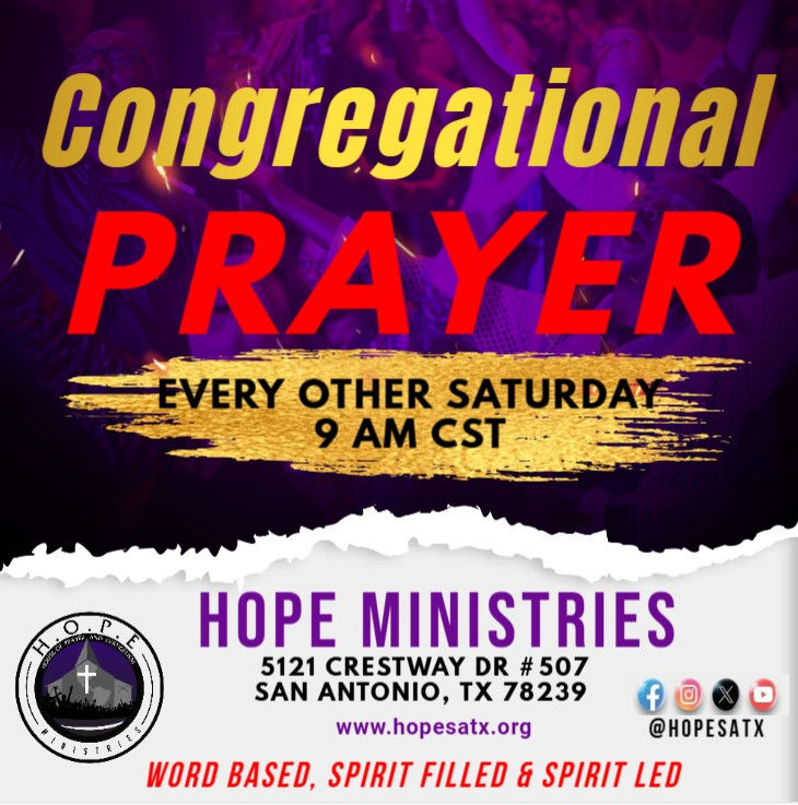 congregational prayer 2026