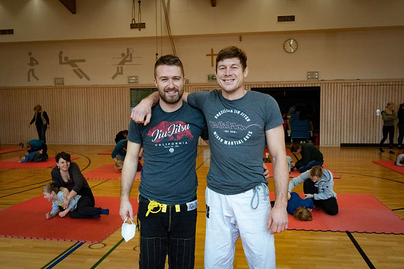 Konzeptgründer der Mattenpädagogik Michael Schey und Michael Matzner