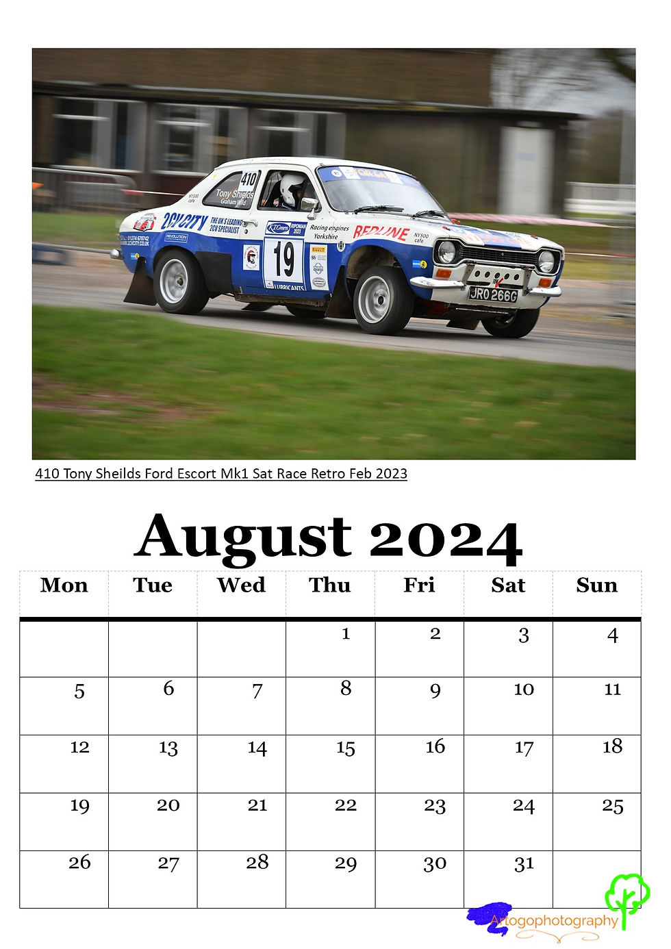 Thumbnail: Ford Escort Mk1 Rallycars 2024 Artgophotography