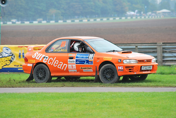 K723XNX Subaru Impreza Rallyday 2014 Dean Ross