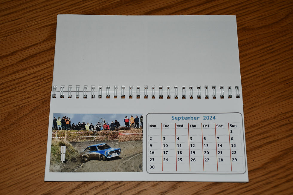 Thumbnail: 2024 Ford Escort MK2 Rallying in UK Desk Calendar