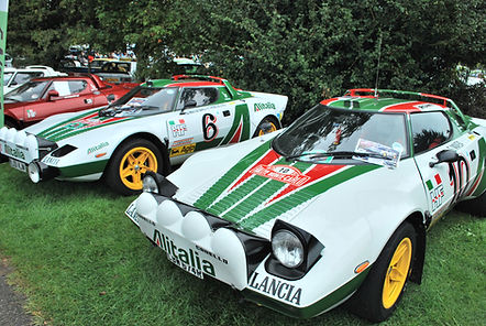 CBW674R Lancia Stratos at Stratos anniversary Rallyday 2014