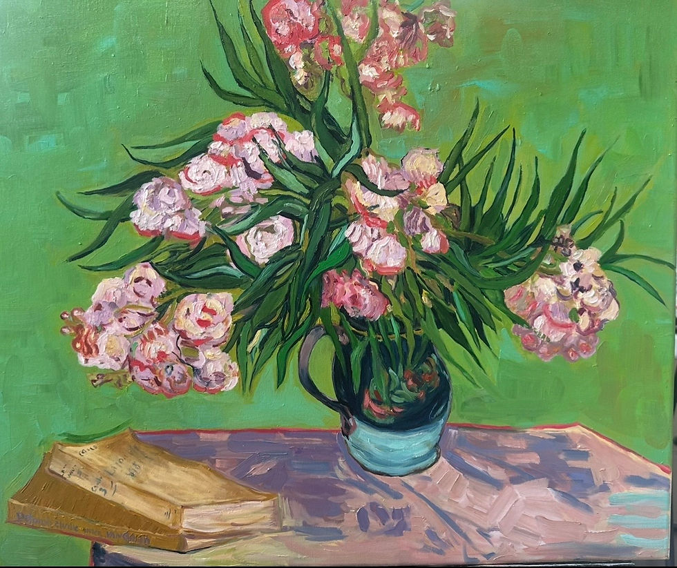 Oleander after Vincent Van Gogh, 1888