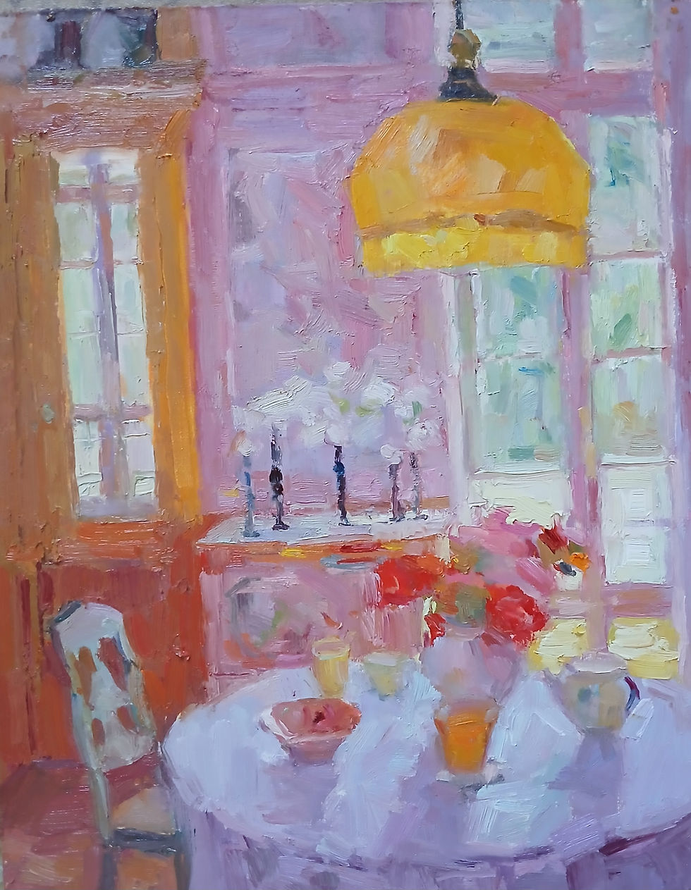 Dining Room in the Country, after Pierre Bonnard, 1913