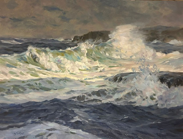 Southwesterly Gale, St. Ives, after Frederick Judd Waugh, 1907