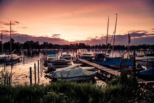 Abends am Tegeler See