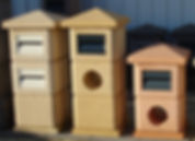 Letterboxes specifically for multi unit developemnts