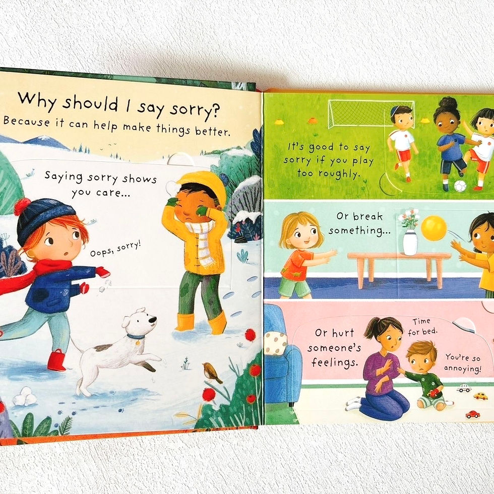 サムネイル： Why should I say sorry?どうしてわたしはごめんなさいって言わなくちゃいけないの？