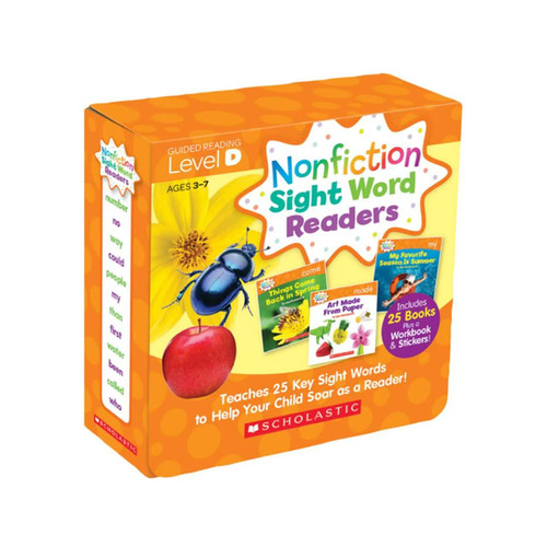Nonfiction Sight Word Readers Level D | MaiyaPen