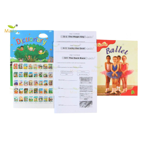 ORT Stage3-5 オックスフォード MaiyaPen対応 英語絵本120冊 絵辞書