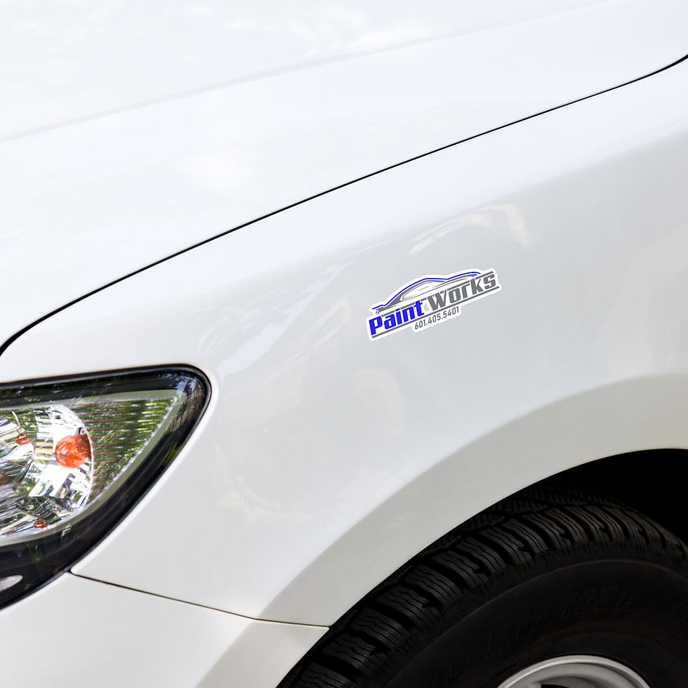 Thumbnail: Paint Works Logo Sticker