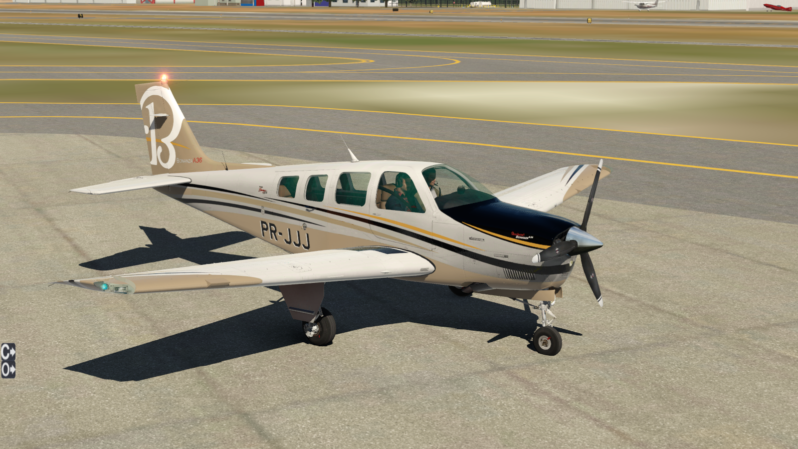 Carenado Bonanza flypaintbrasil