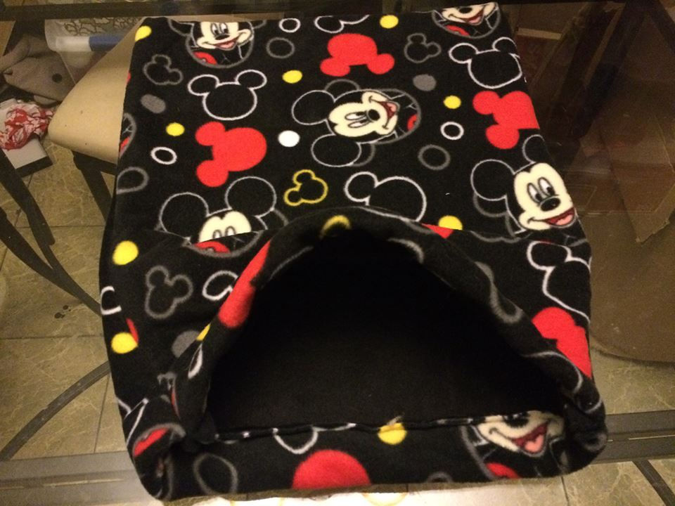 Fleece kitty sleep sack