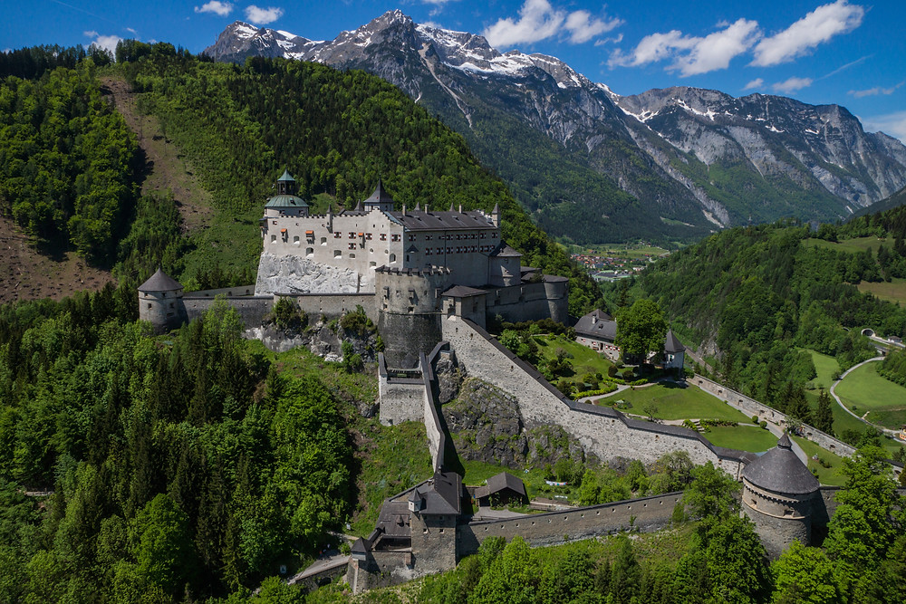 Hohewerfen Castle in Salzburgerland