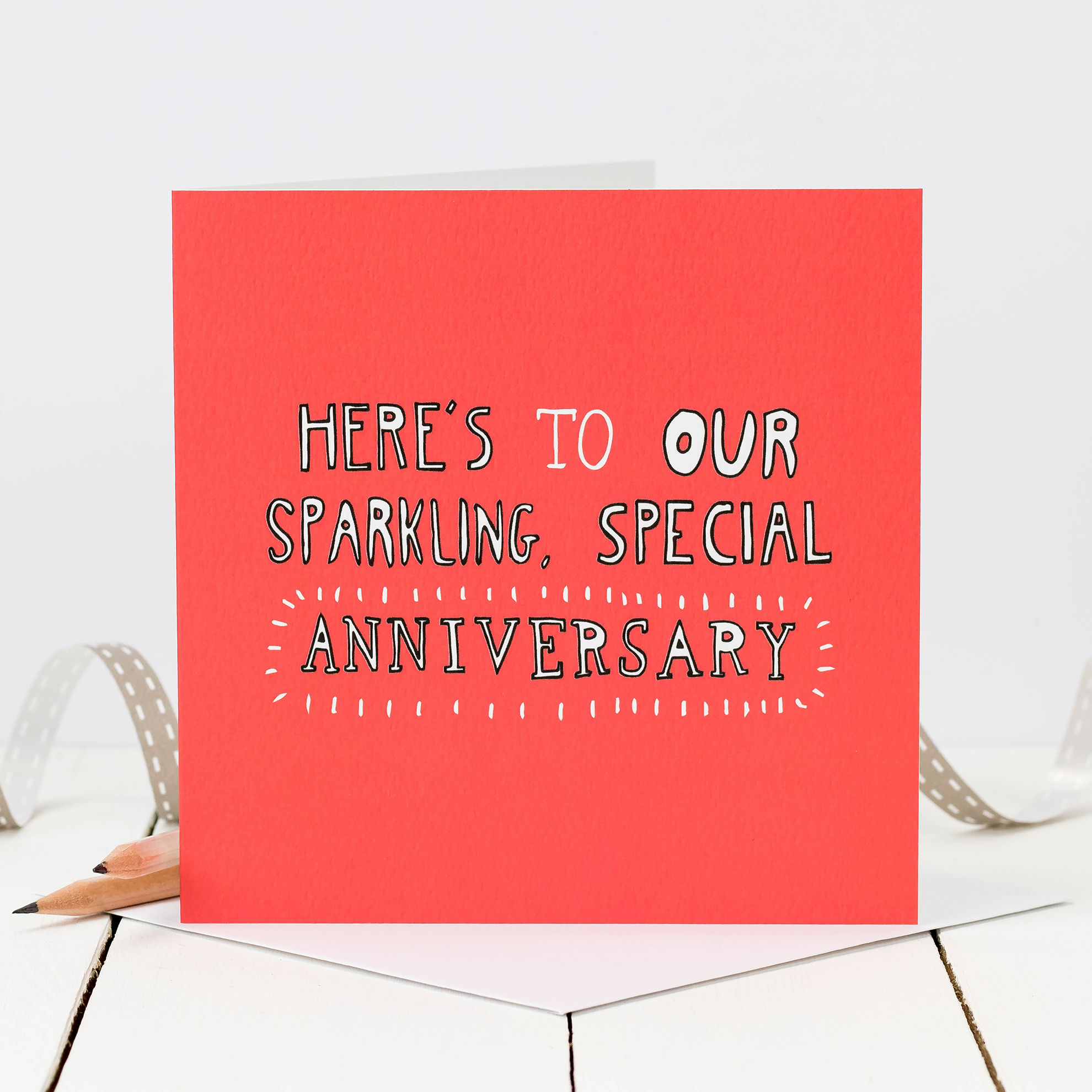 Our Sparkling Special Anniversary Card