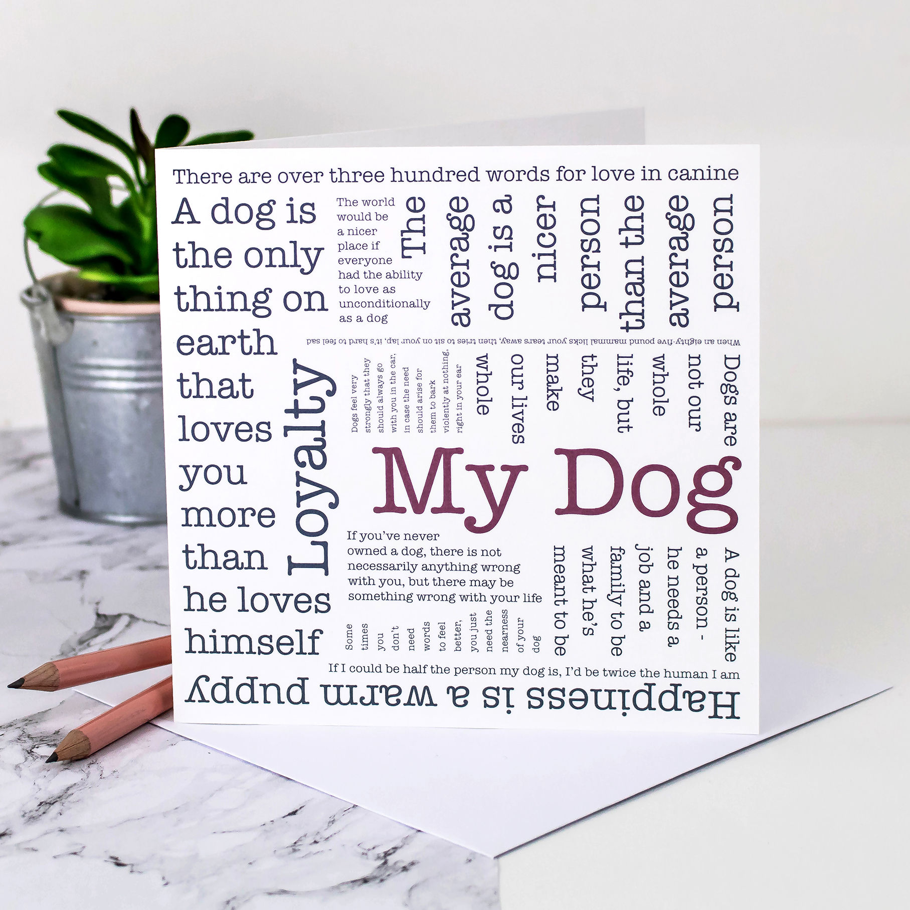 Birthday Card for Dog Lovers