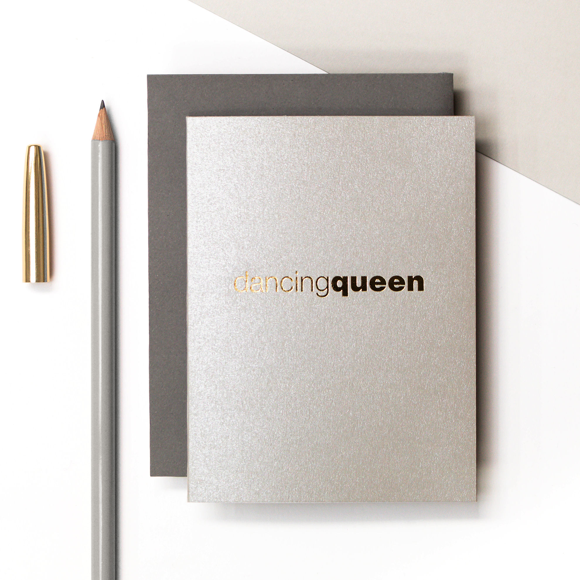 Dancing Queen Mini Metallic Card | Precious Metals