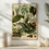 Thumbnail: Vintage inspired botany print, british colonial style, jungle paradise print, bohemian decor, moody decor, nature inspired