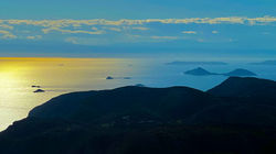 View from Summit of Mt. Eros, Hydra, Greece