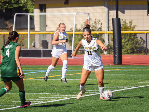 Women’s soccer victorious against Fitchburg: First conference victory against the Falcons since 2019