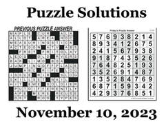 Puzzle Solutions Nov. 10
