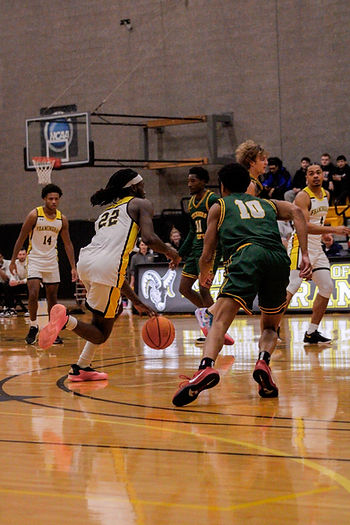 A Ram dribbling.