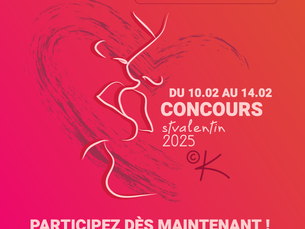 💘 CONCOURS SAINT-VALENTIN 💘 Du 10 au 14 Février