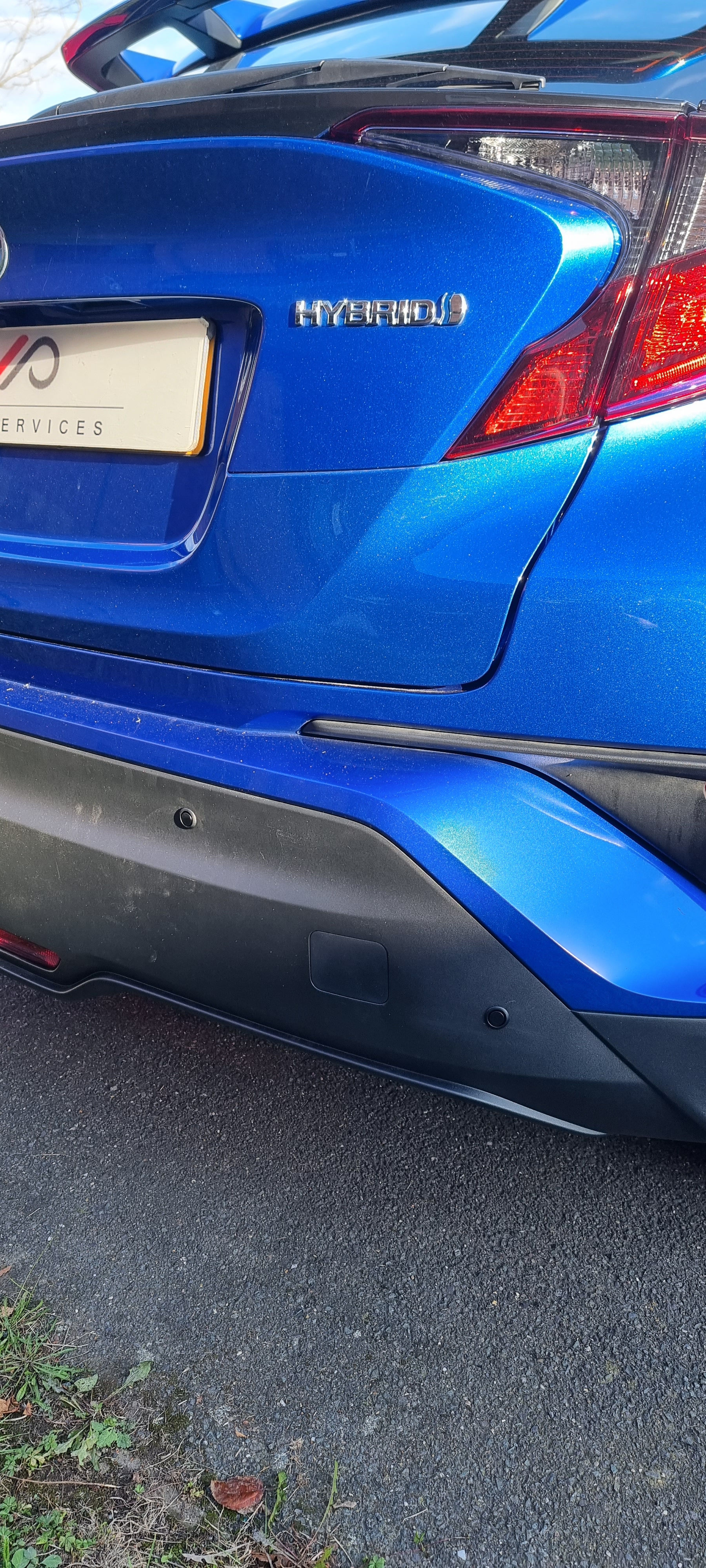 TOYOTA CHR PARKING SENSORS