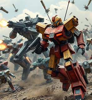 battlefield full of robots fighting.jpg