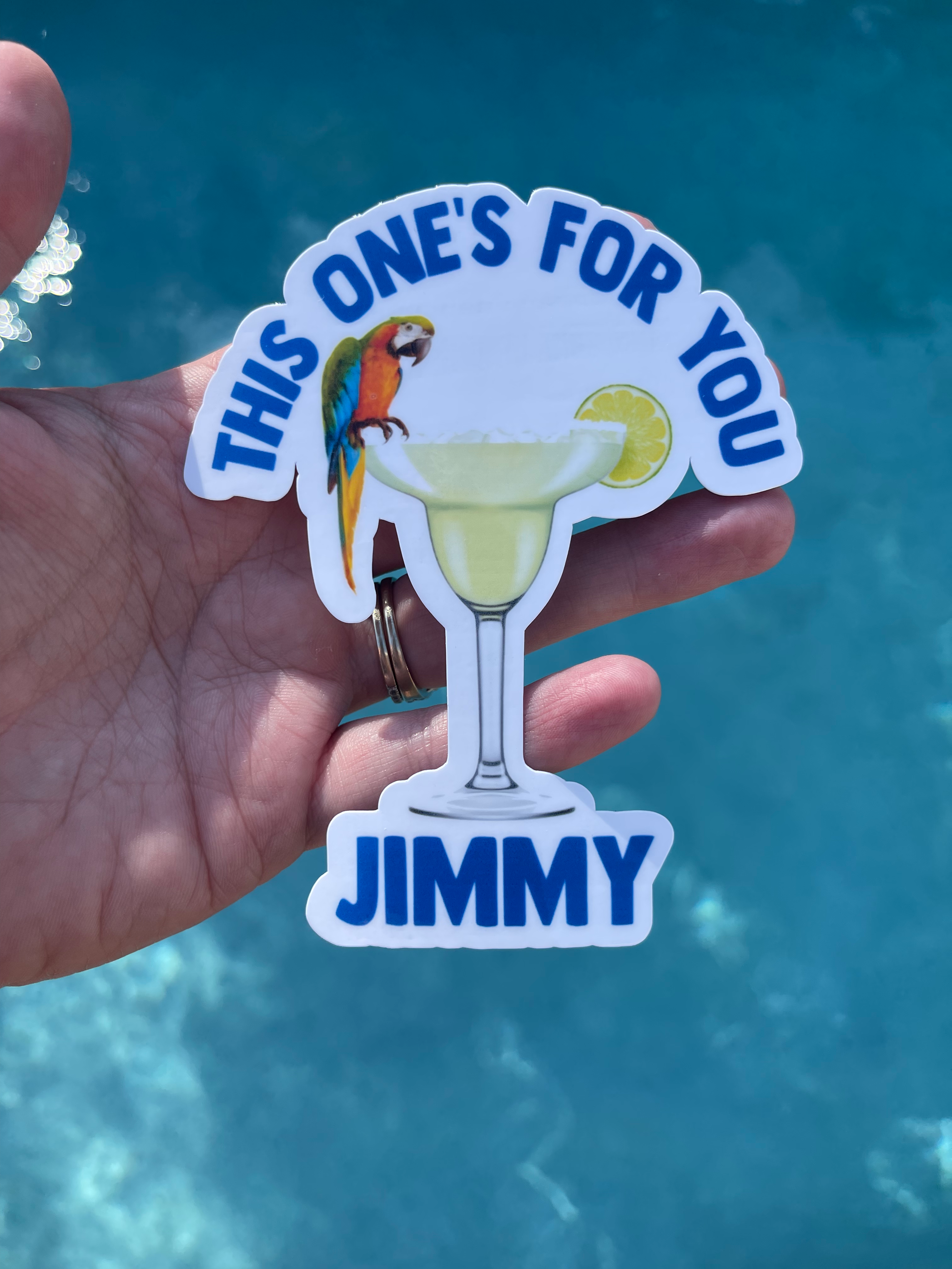 Jimmy Buffett Sticker