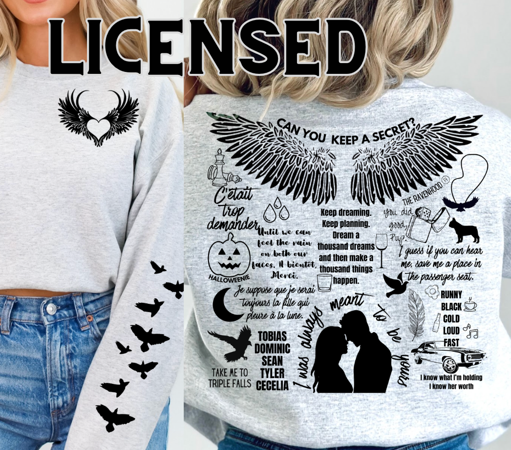 LICENSED The Ravenhood Kissing Collage