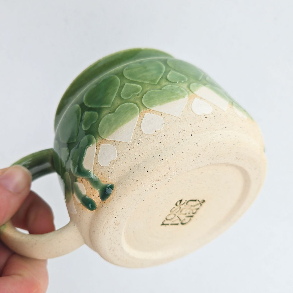 Thumbnail: Green Hearts mug