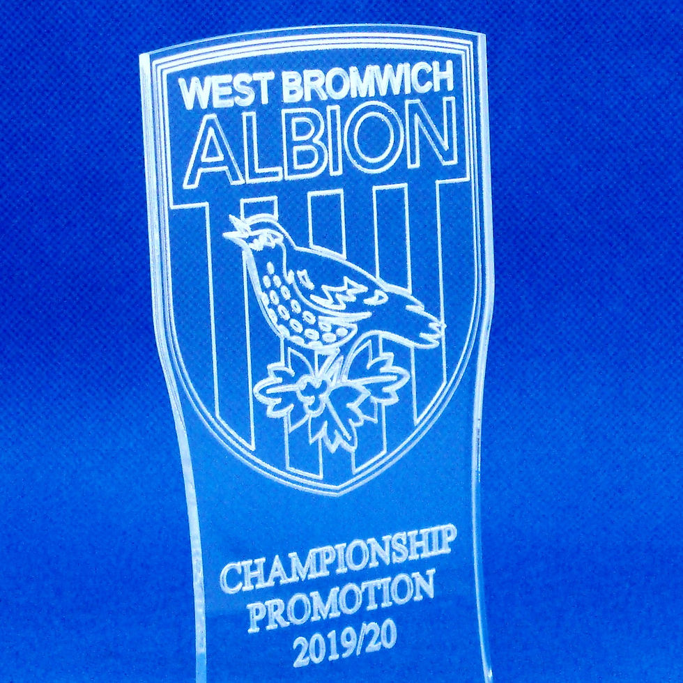 Thumbnail: West Bromwich Albion Championship Promotion 2019/20 Desk Trophy/Ornament