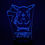 Thumbnail: Personalised Pikachu Colour Changing LED Lamp with remote control